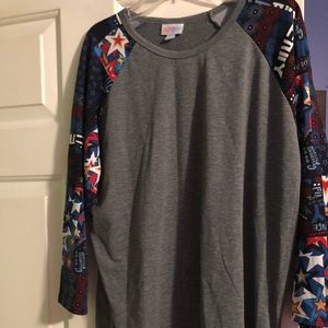 NWT LULAROE xl randy Independence day/ 4th of July